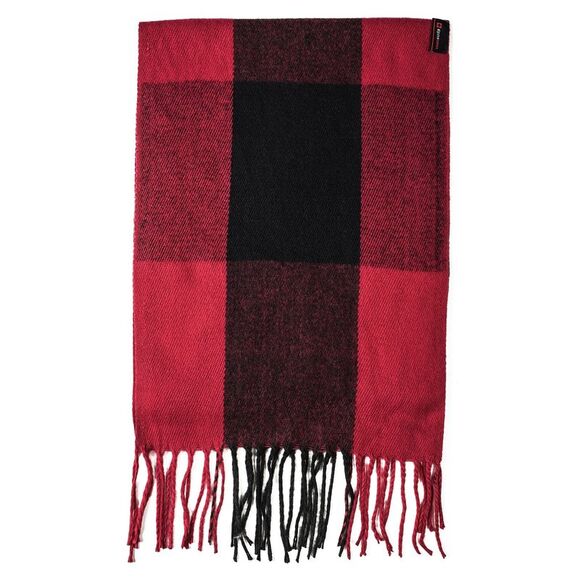 Alpine Swiss Mens Plaid Scarf Soft Winter Shawl Lightweight Cold-Weather Gear - Picture 4 of 8